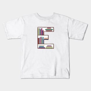 E Bookcase Kids T-Shirt